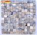 Silver Travertine Splitface Wall Mosaics Cubic Style 23x23mm Thumbnail Photo